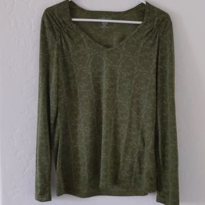 ExOfficio long sleeved shirt with hidden pocket